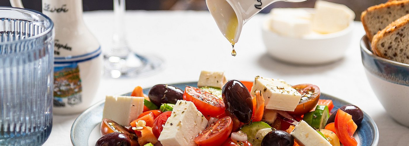 Griechenland: Bauernsalat mit Feta