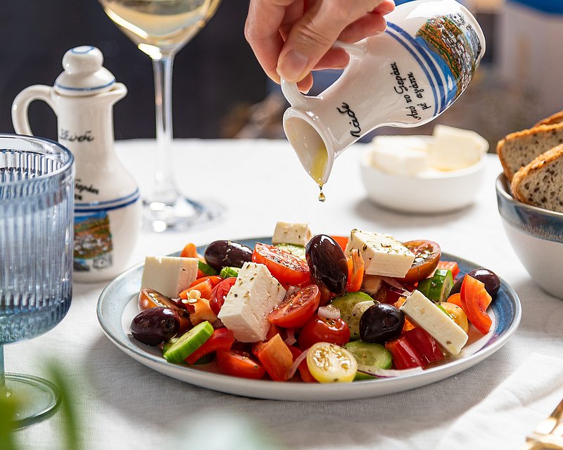 Griechenland: Bauernsalat mit Feta
