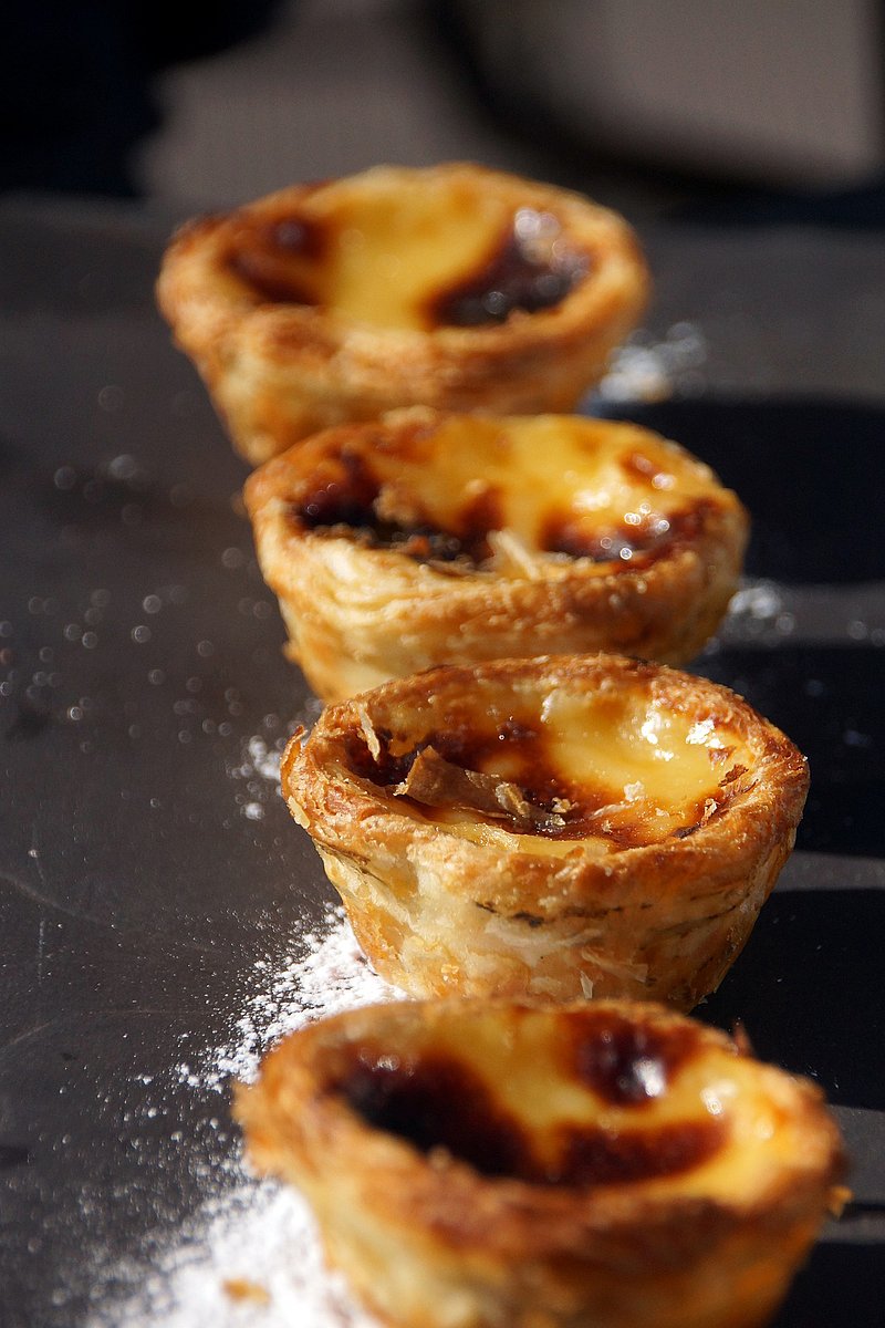 Portugal: Pastel de Nata (Puddingtörtchen)